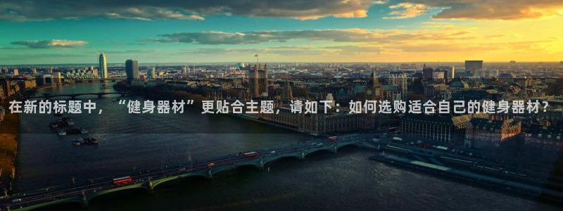 欧亿体育官方正版app集团E.ON:在新的标题中,“健身器材